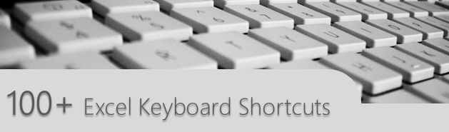 100+ Excel Keyboard Shortcuts