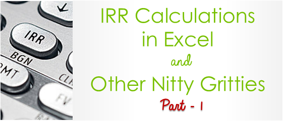 IRR Calculations 1
