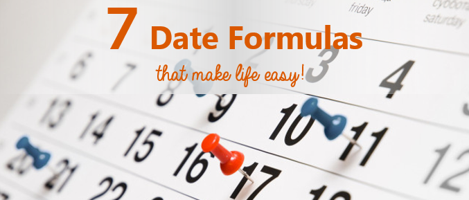 7 Date Formulas