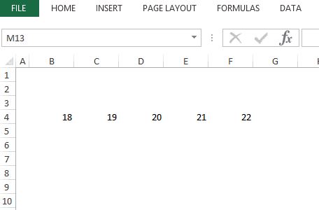 Customized Scrollbar in Excel 5