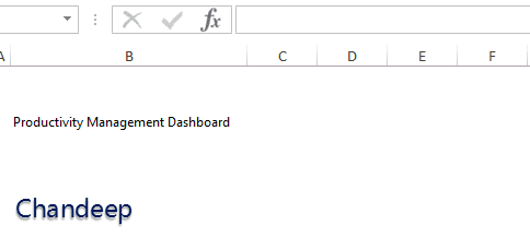 Create Dynamic Text Boxes in Excel 4