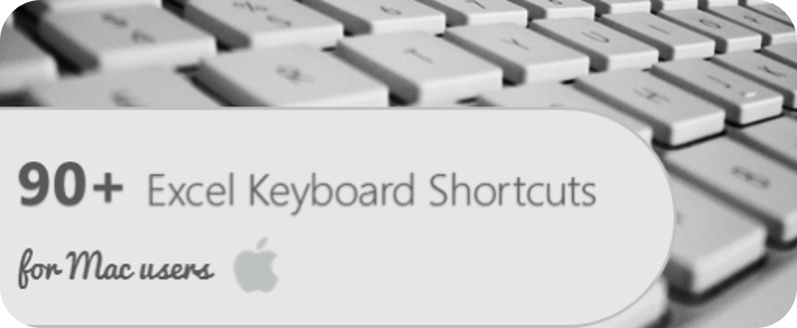 Excel Keyboard Shortcuts for Mac Users