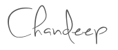 Chandeep Signature
