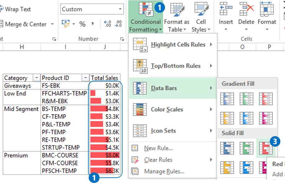 Applying Conditional Formatting To A Pivot Table In Excel With Images Riset 7728