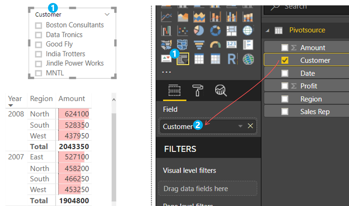 How To Create Pivot Table In Power Bi