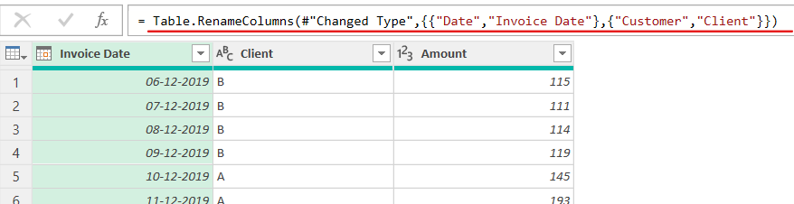 Dynamic Column Names in Power Query