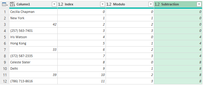 Unstack Rows in Separate Columns