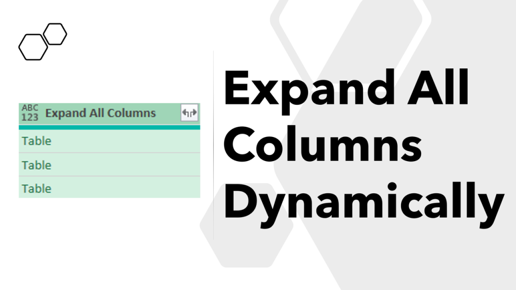 Expand All Columns Dynamically