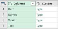 Dynamic Data Types in Power Query Columns