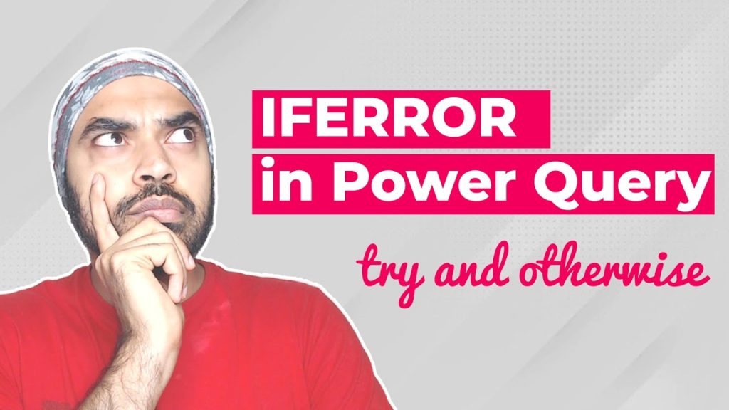 IFERROR in Power Query