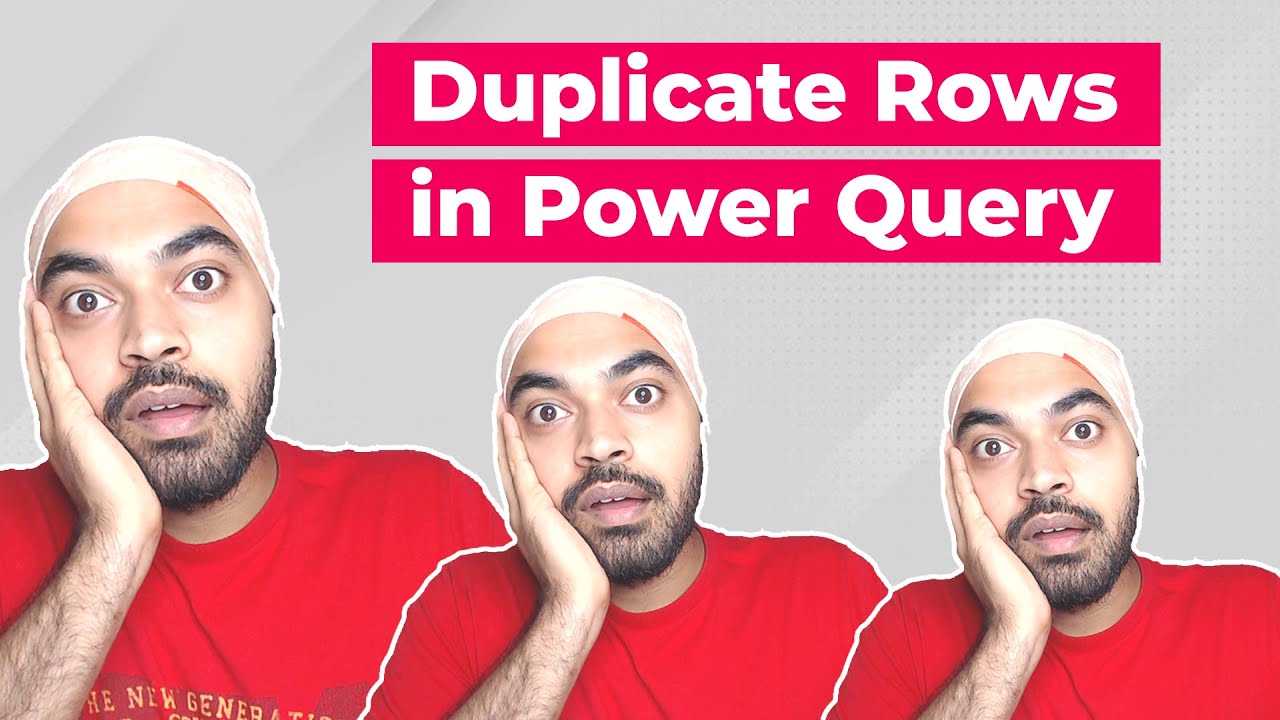 Power Query Count Duplicate Rows