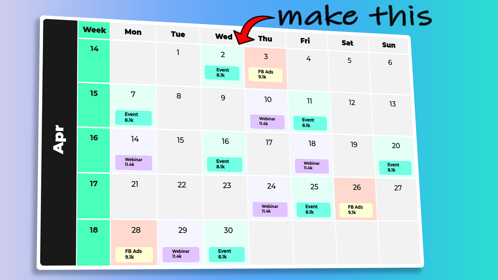 How To Make A Calendar Dashboard In Power BI Goodly