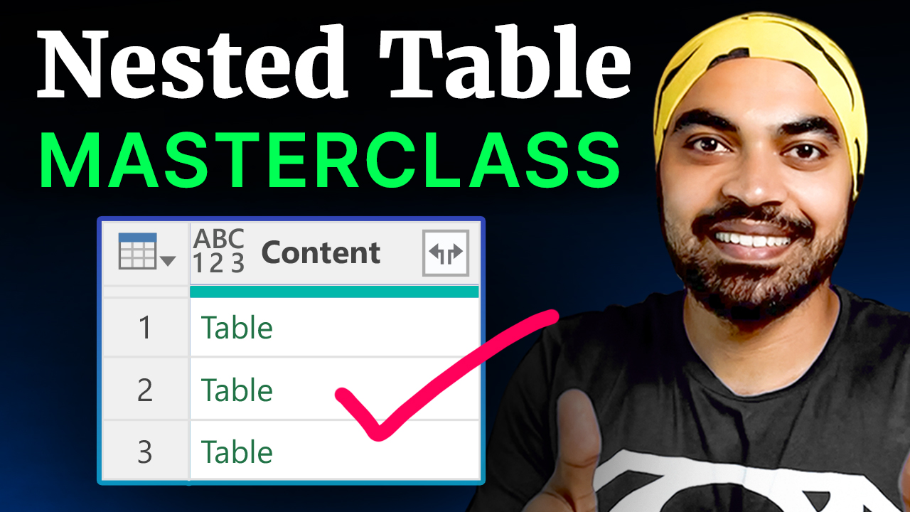 5 Nested Table Tricks in Power Query - Goodly